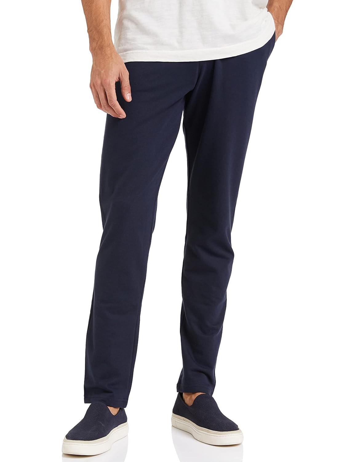 Amazon Brand – Symbol Men’s Cotton Blend Jersey Track Pants (Regular Fit)