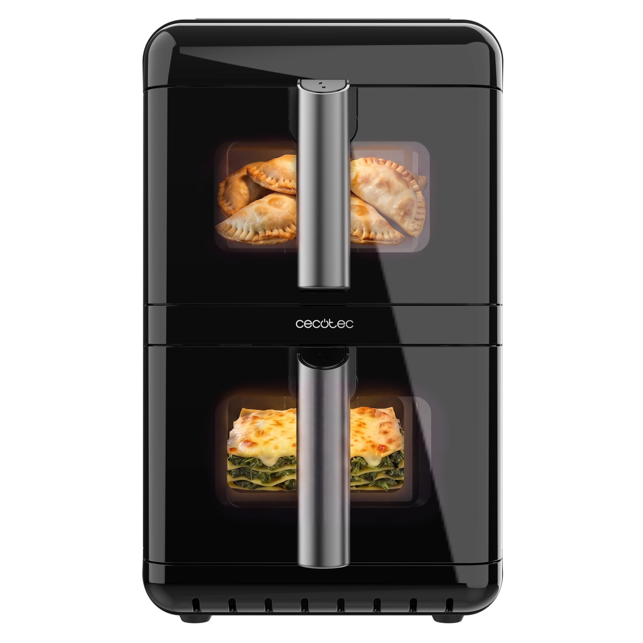 Cecotec Freidora de Aire 12 L Cecofry DuoLevel 12000 Window Total
