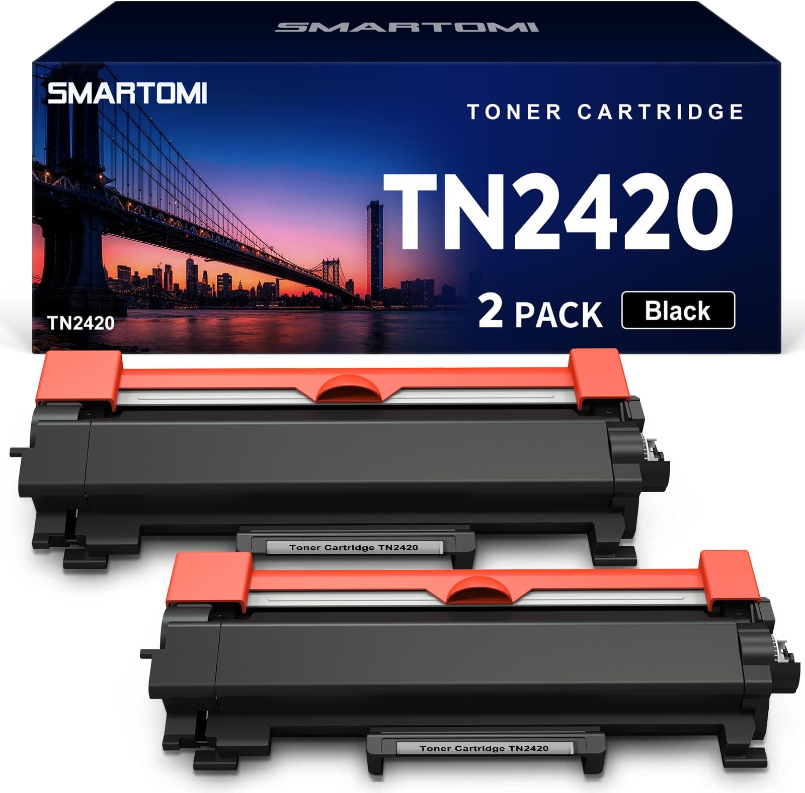 TN2420 TN2410 Toner Cartridge Replacement for Brother TN2420 TN2410 for Brother MFC-L2710DW HL-L2350DW DCP-L2530DW HL-L2310D HL-L2370DN MFC-L2710DN MFC-L2730DW MFC-L2750DW DCP-L2510D