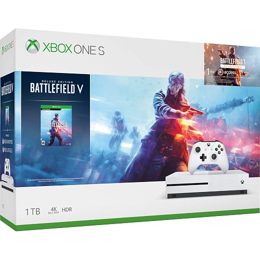 Xbox One S 1TB Battlefield V Bundle