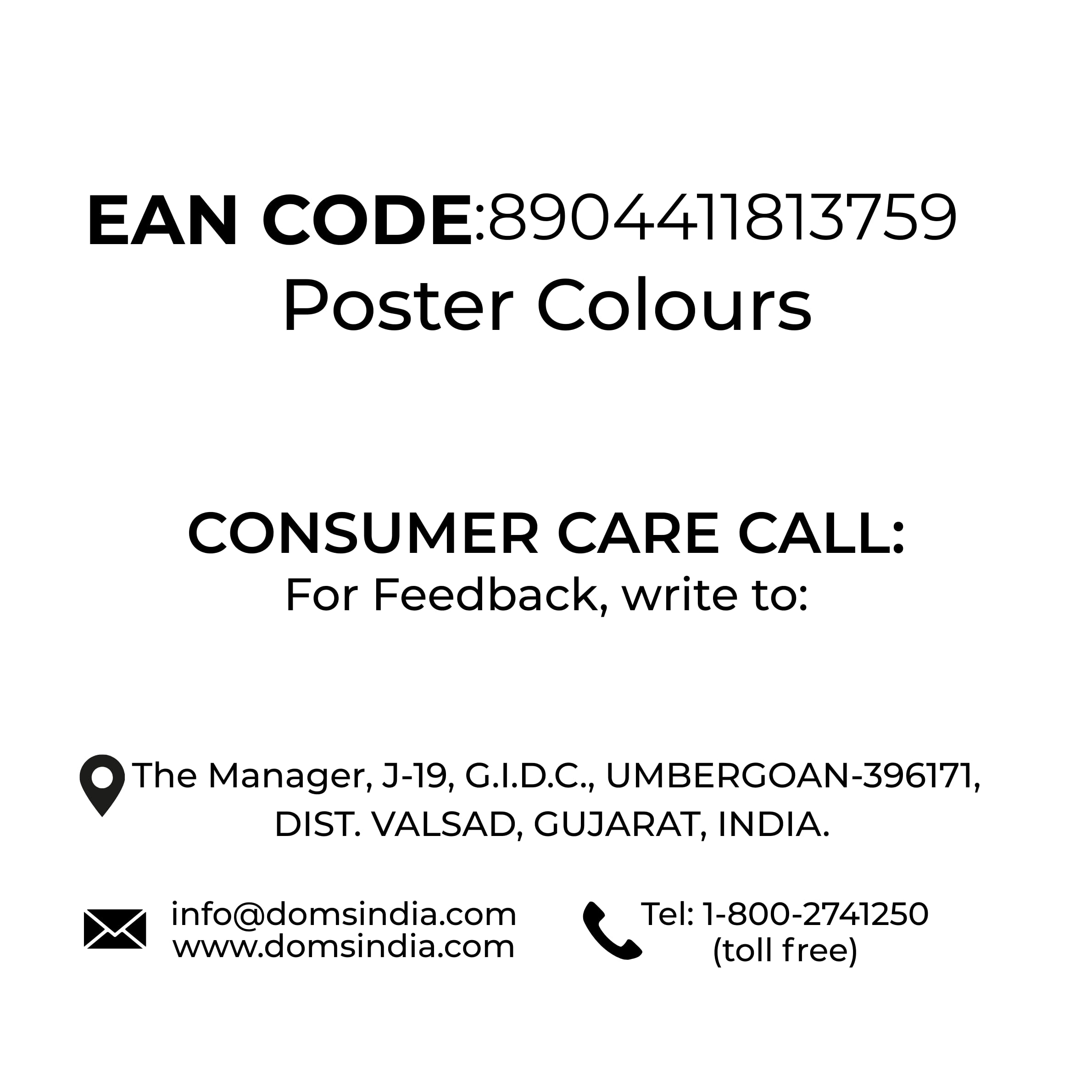 Doms Poster Colours | Set of 20 Shades — Amazon image 6