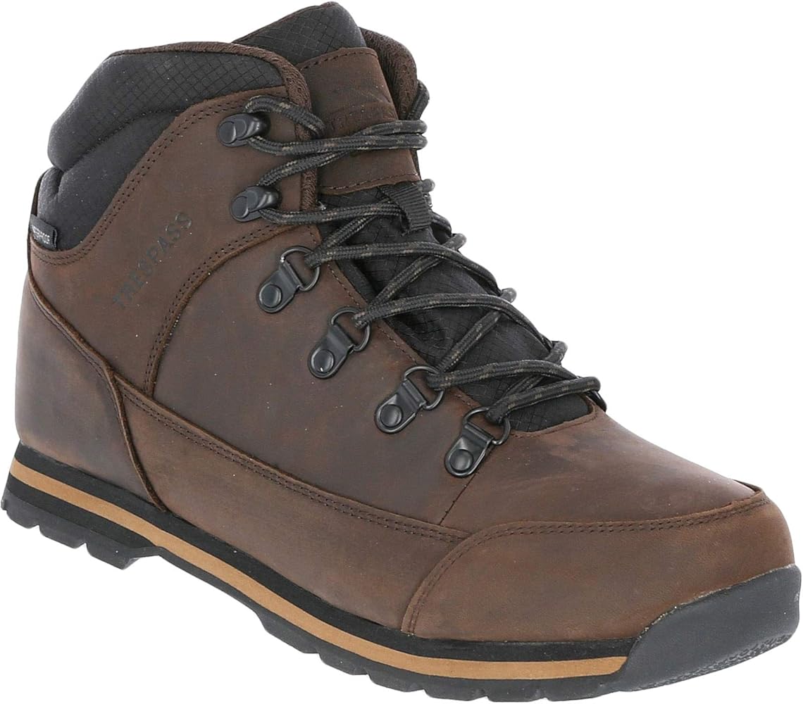 Jericho men's leather waterproof walking boots Clearance