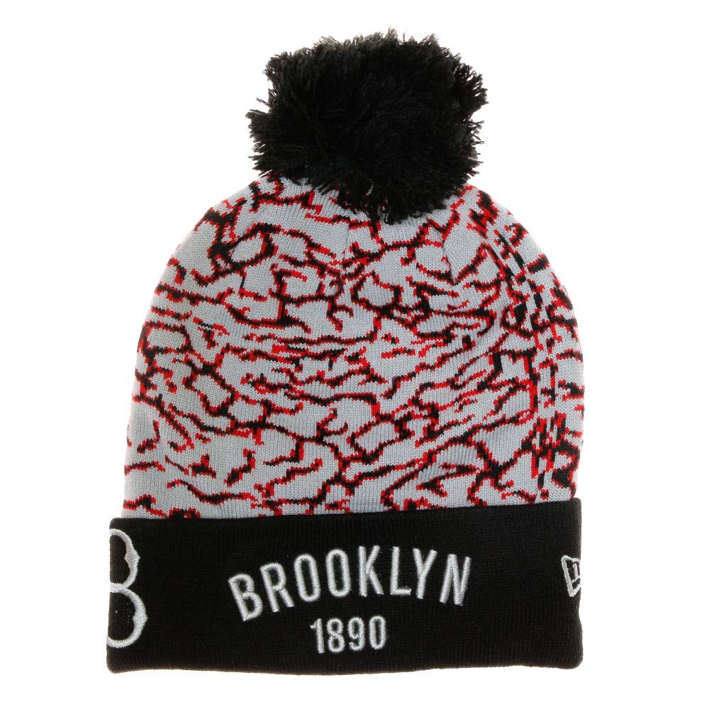 New EraMens Brooklyn Beanie Hats Black One Size