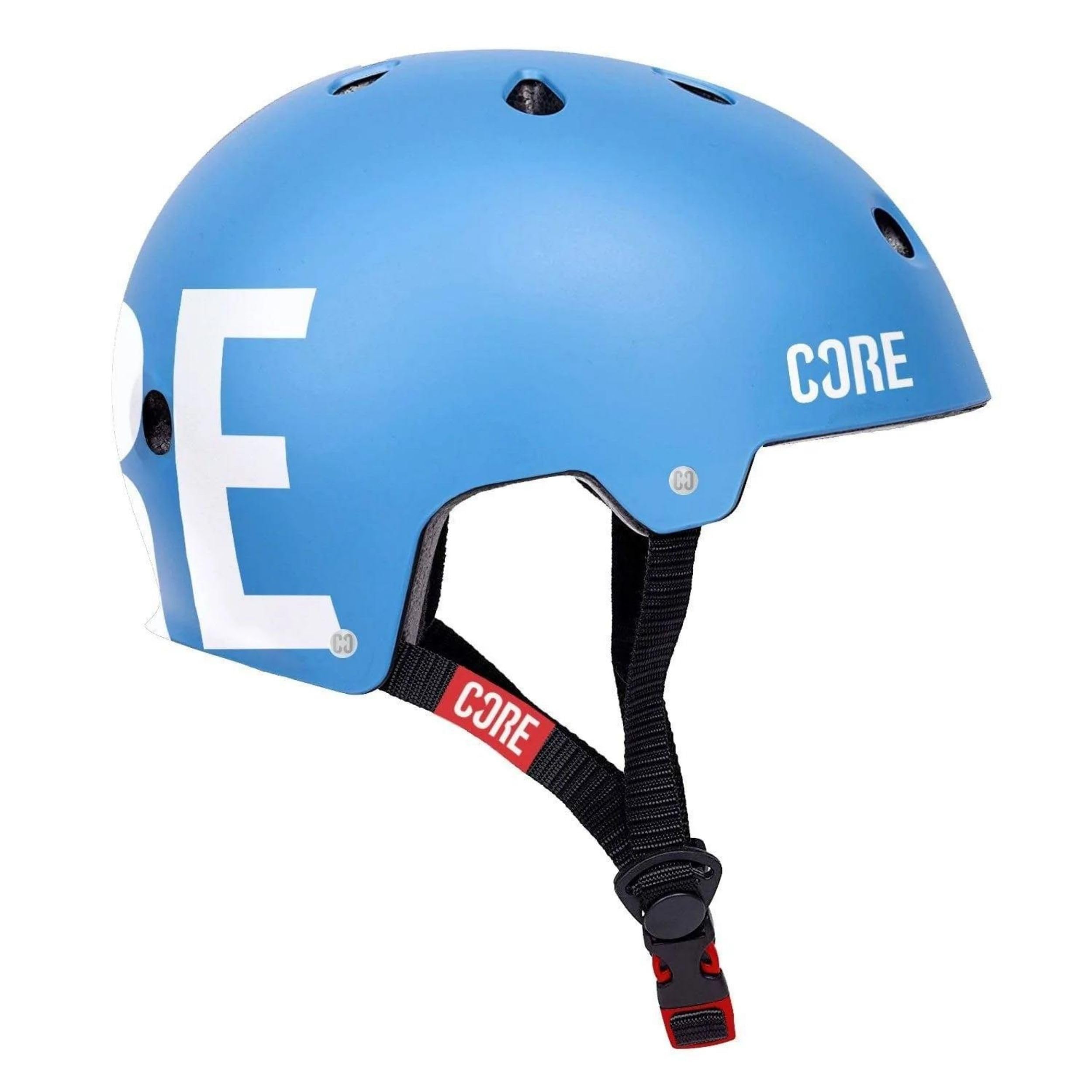 CORE Protection Street Helmet Skate/BMX/Bike/MTB/Roller Derby/Scooter - Blue/White, L/XL — image 1