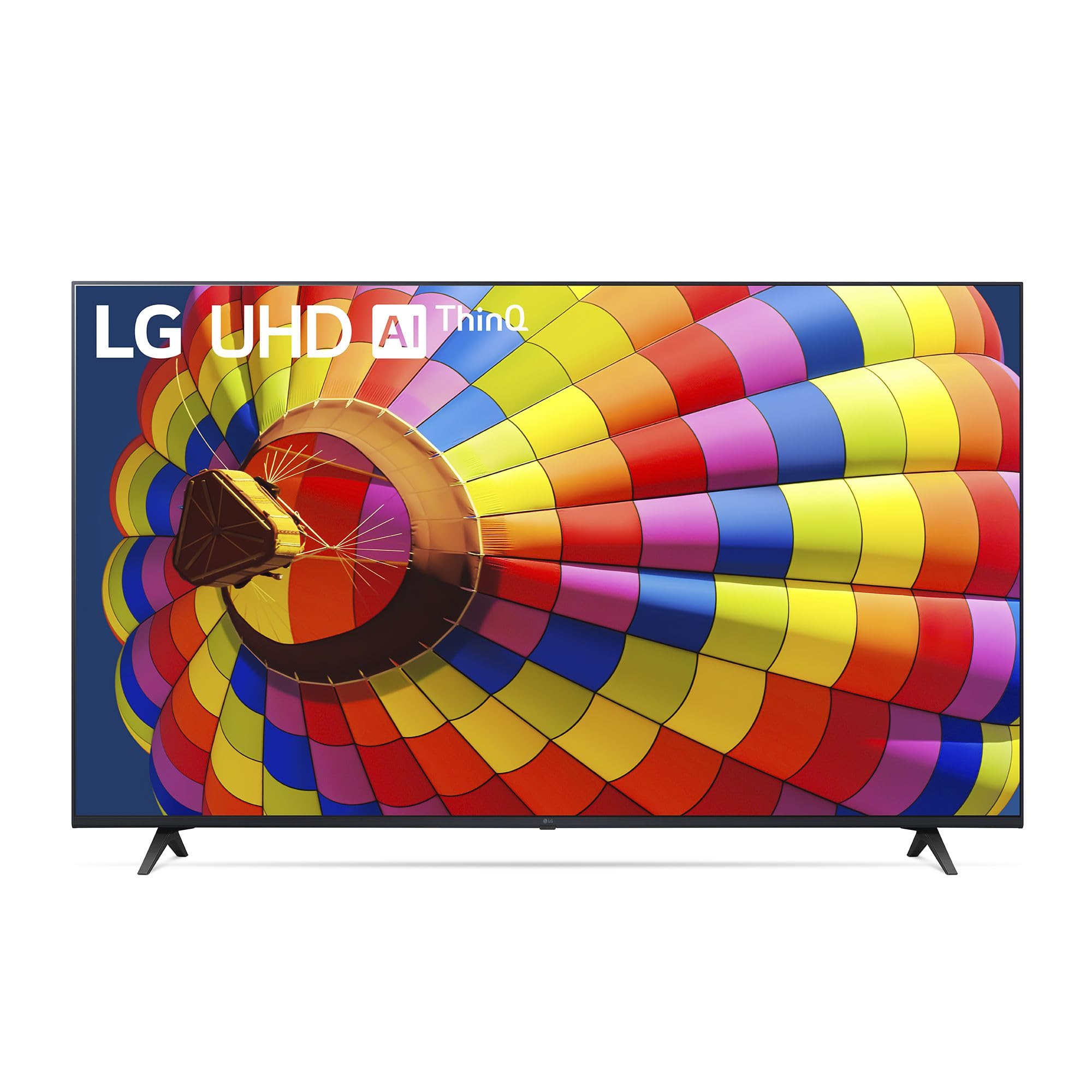 LG UHD 65'', Serie UT8000 2024, 65UT80006LA, Smart TV 4K, Ultra HD, Processore α5 Gen7, 20W, 3 HDMI, HDR10 Pro, Filmmaker Mode, Game Optimizer, Alexa, Wi-Fi, webOS 24, Telecomando Puntatore
