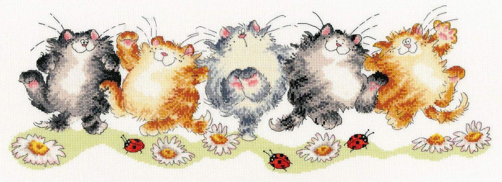 Bothy Threads Cross Stitch Kit - The Cat-Can