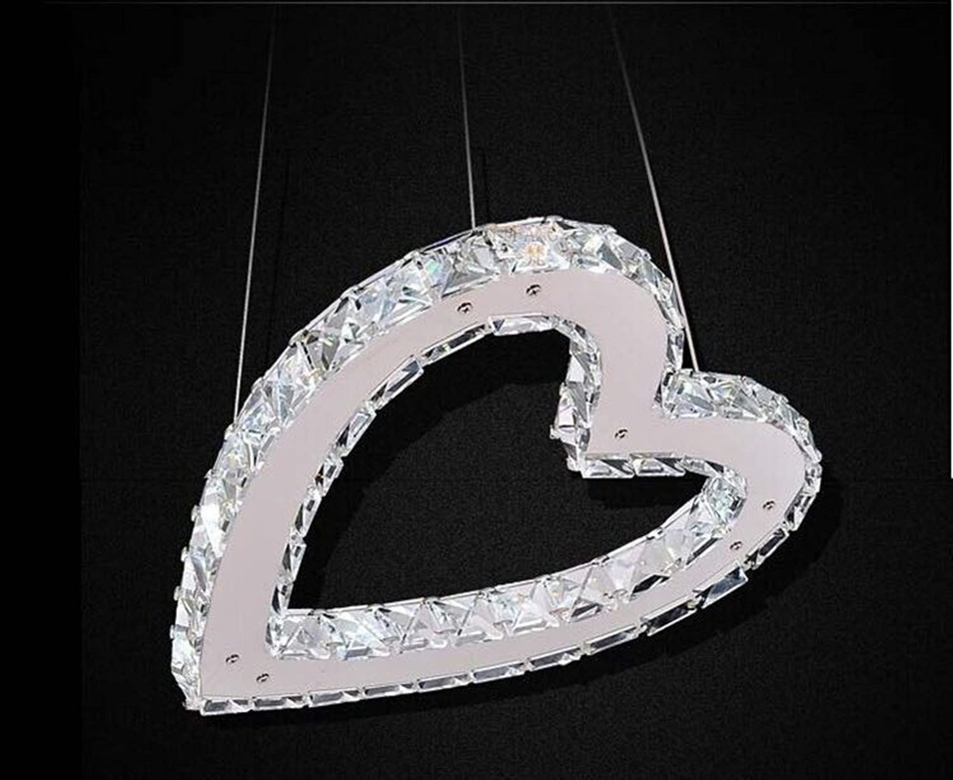 Suspensions en cristal LED pour décoration de maison moderne