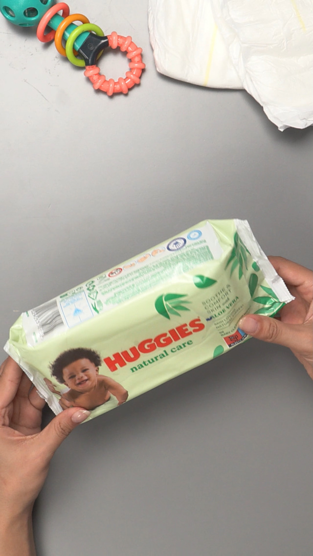 Amazon.com: Baby Wipes Natural Care with Aloe Vera Huggies Wipes 56 Pc Kids  : Everything Else