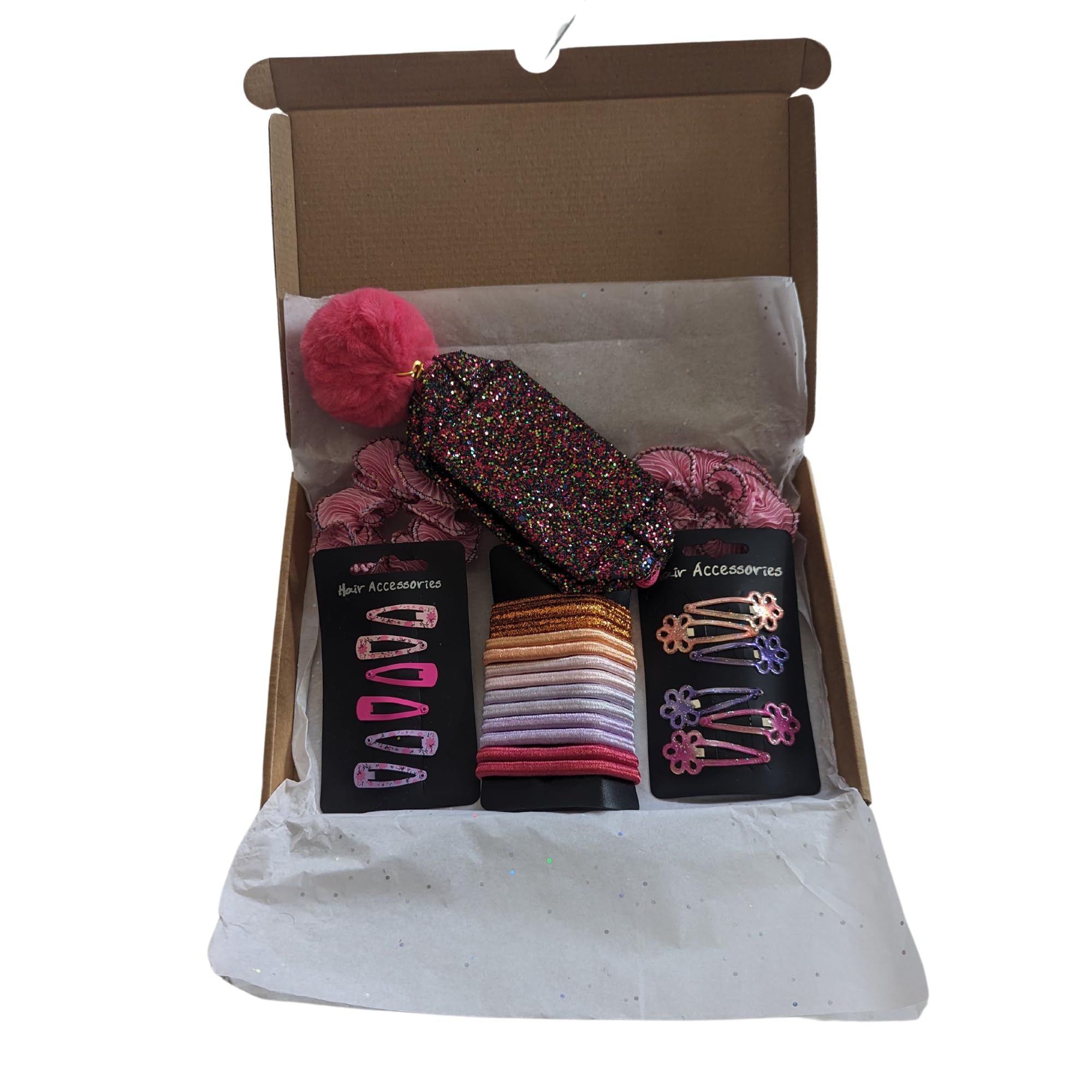 Hair Accessories Letter Box Gift for girls by Bubs Gifts, Multicolor - Image 3