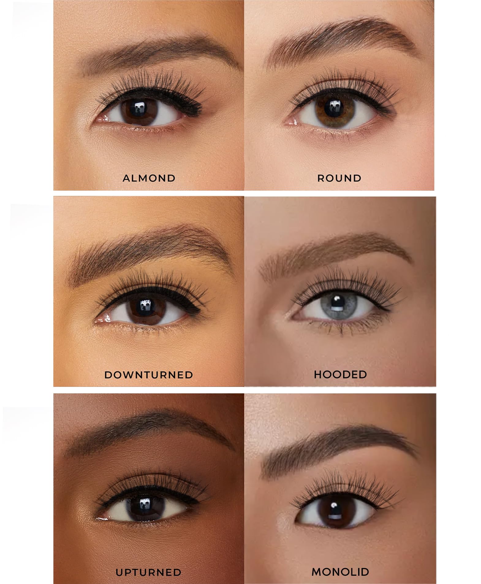 Mink Lashes Natural Look Wispy Eyelashes Short Wispy False Lashes 9mm 3D Strip Fake Eyelashes C Curl Eye Lashes 7 pairs S2