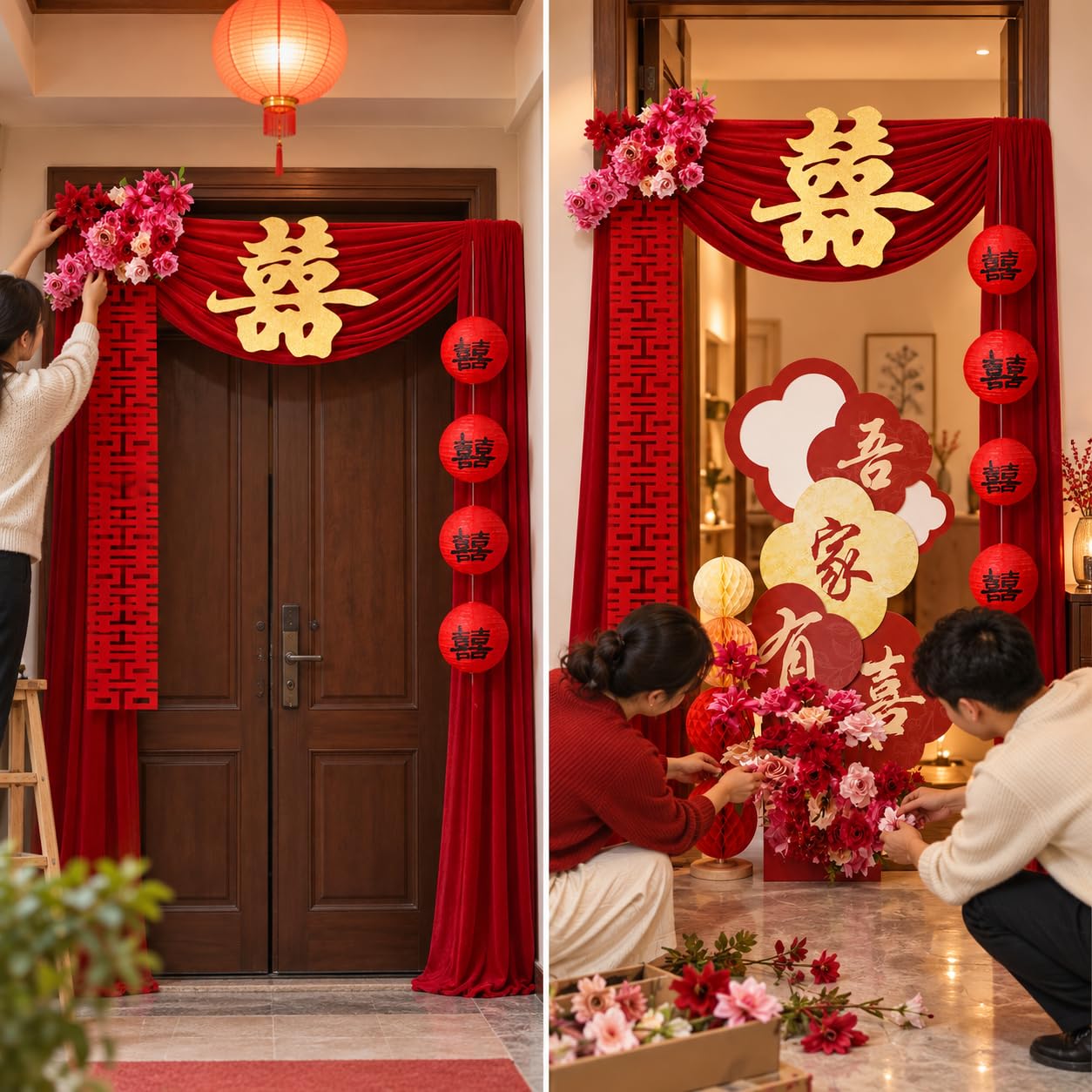 Chinesisches Hochzeitsrationsset , , 15cm