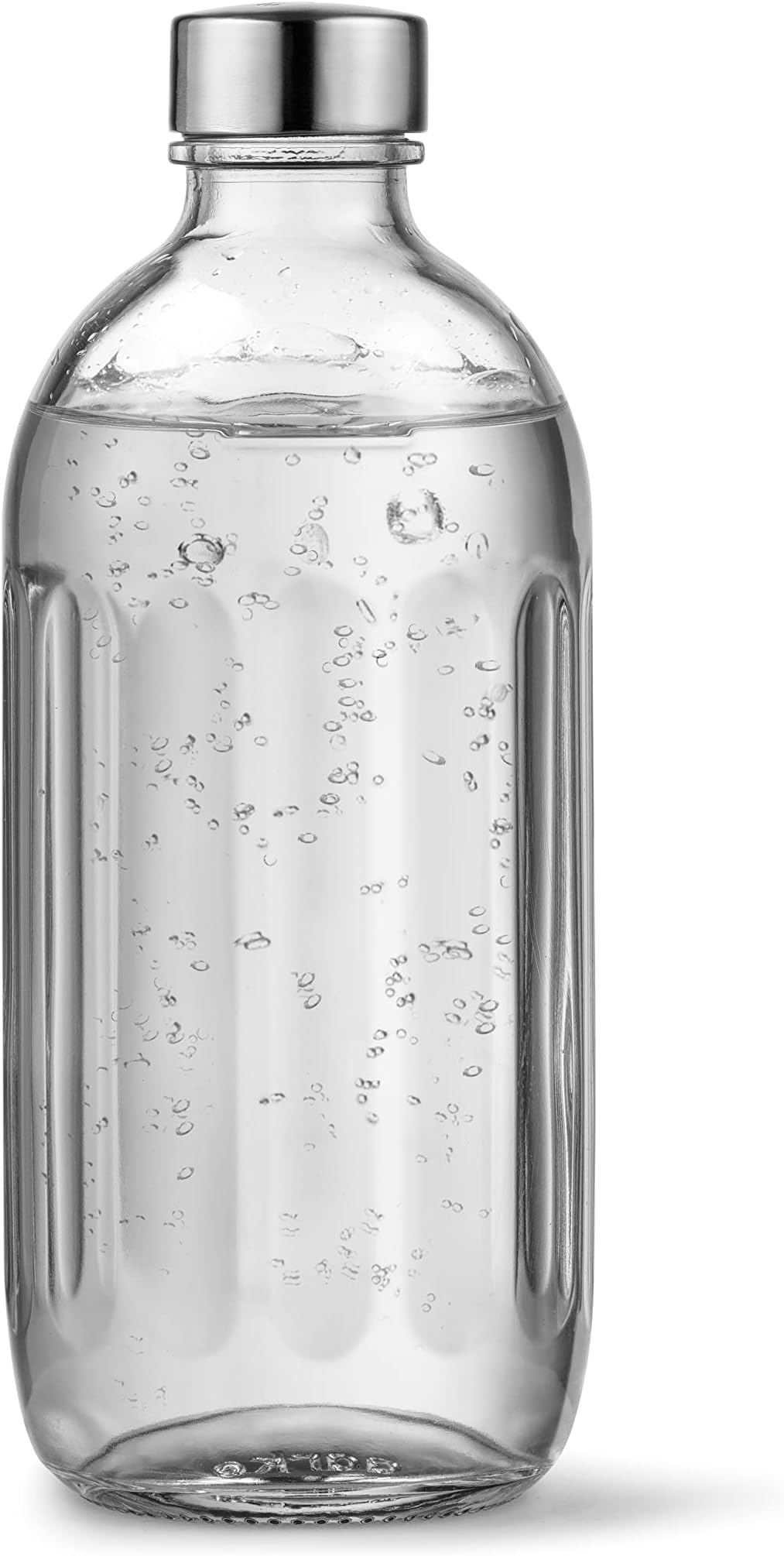 Aarke Glass Bottle - Polished Steel for Carbonator Pro