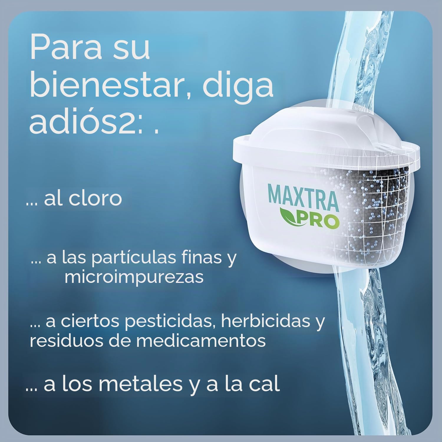 BRITA Jarra filtrante estilo gris (2,5 l) incl 1 cartucho filtro agua grifo MAXTRA PRO All-in-1 reducido PFAS*,piedra caliza, cloro, algunas impurezas y metales indicador tiempo y volumen vertido