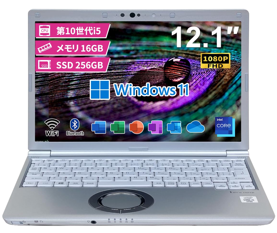 Let's note CF-SV9 軽量 Win11 高解像度 第10世代16G Amazon.co.jp: 【整備済み品】 軽量12.1インチFHD Let`s note CF-SV9