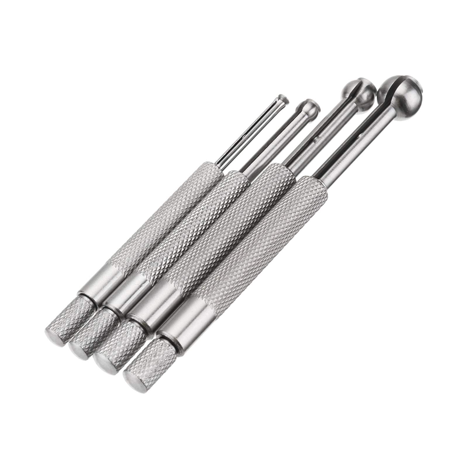 Set 4 Calibri Telescopici Per Fori 3-13mm - Alesametri Per Scanalature E Fessure, Acciaio Temprato