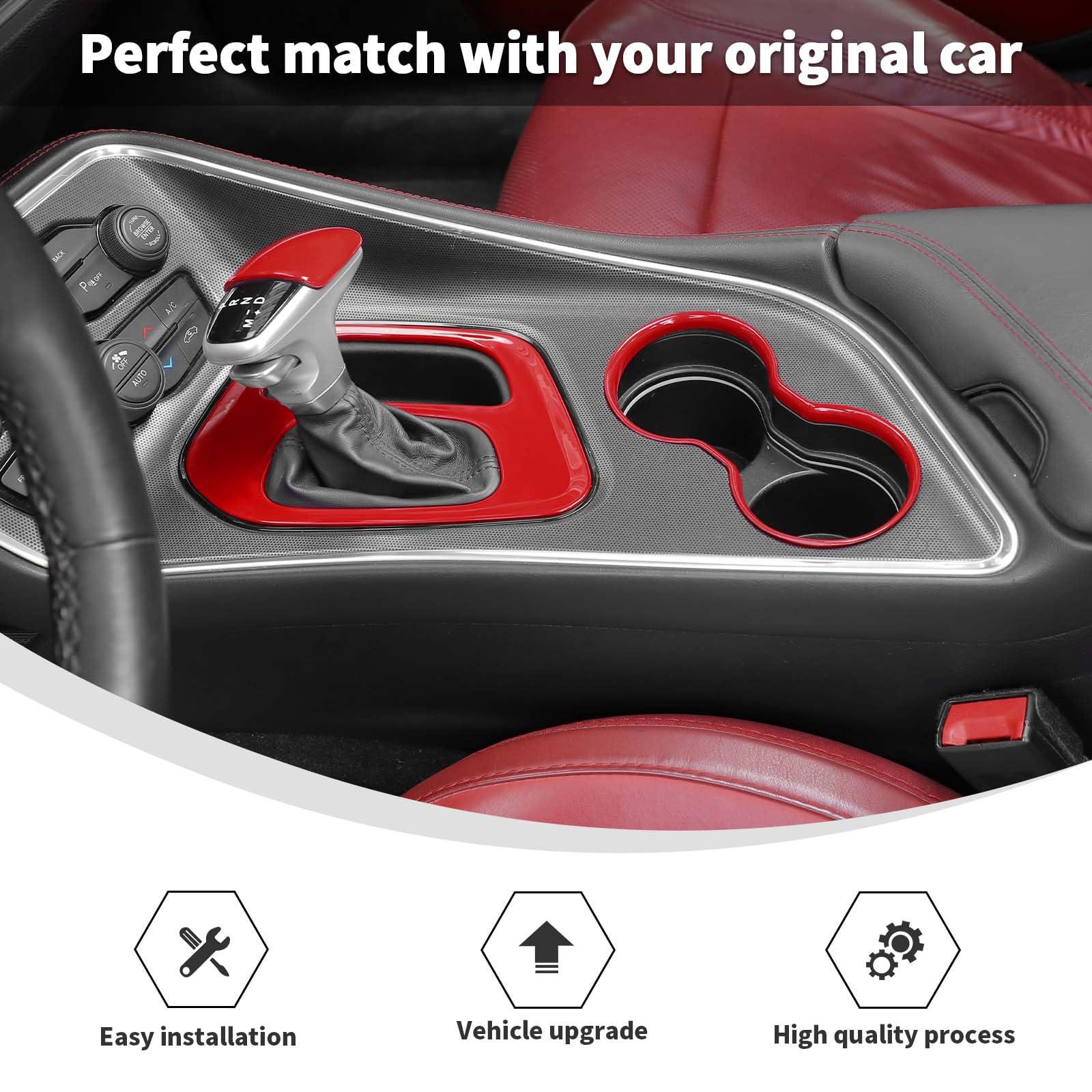 Amazon.com: Linskip Gear Shift & Cup Holder Kit Set Compatible