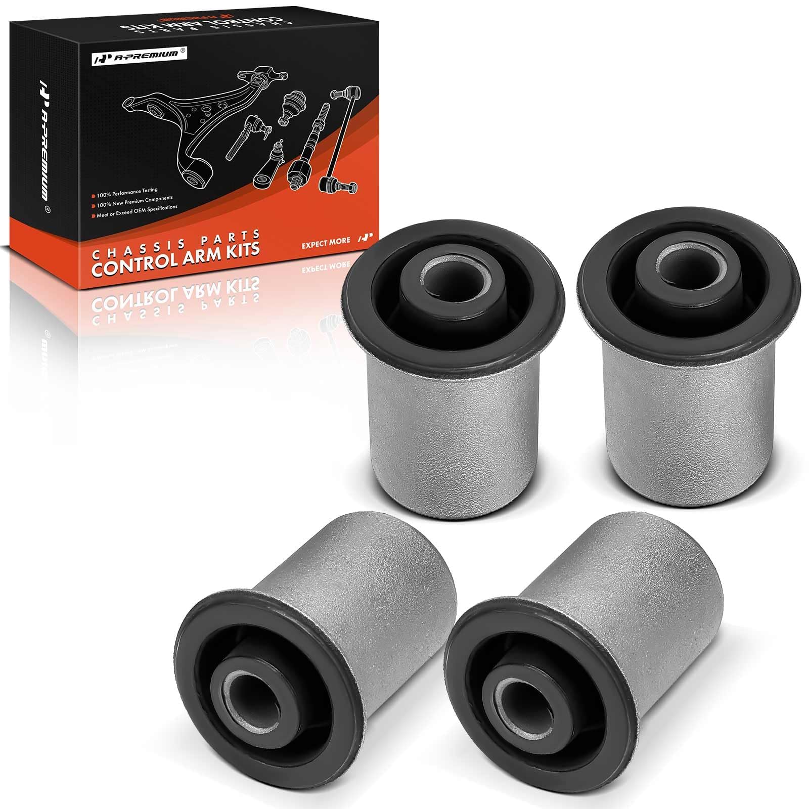 A-Premium 4 x Front Lower Control Arm Bushing Kit, Compatible with Nissan Frontier 2005-2015, Pathfinder 2005-2012, TITAN 2004-2015, Armada, Xterra, Pathfinder Armada & Infiniti QX56 & Suzuki Equator-image-4