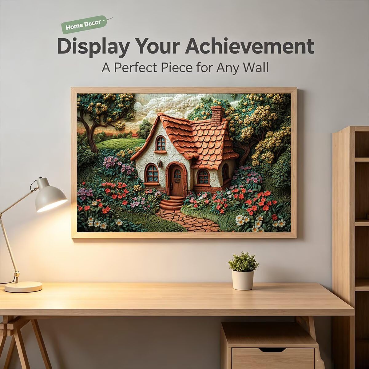 Puzzle 1000 Pezzi, Puzzle Giardino, Legno Pezzi, Regalo Donna Uomo -11152