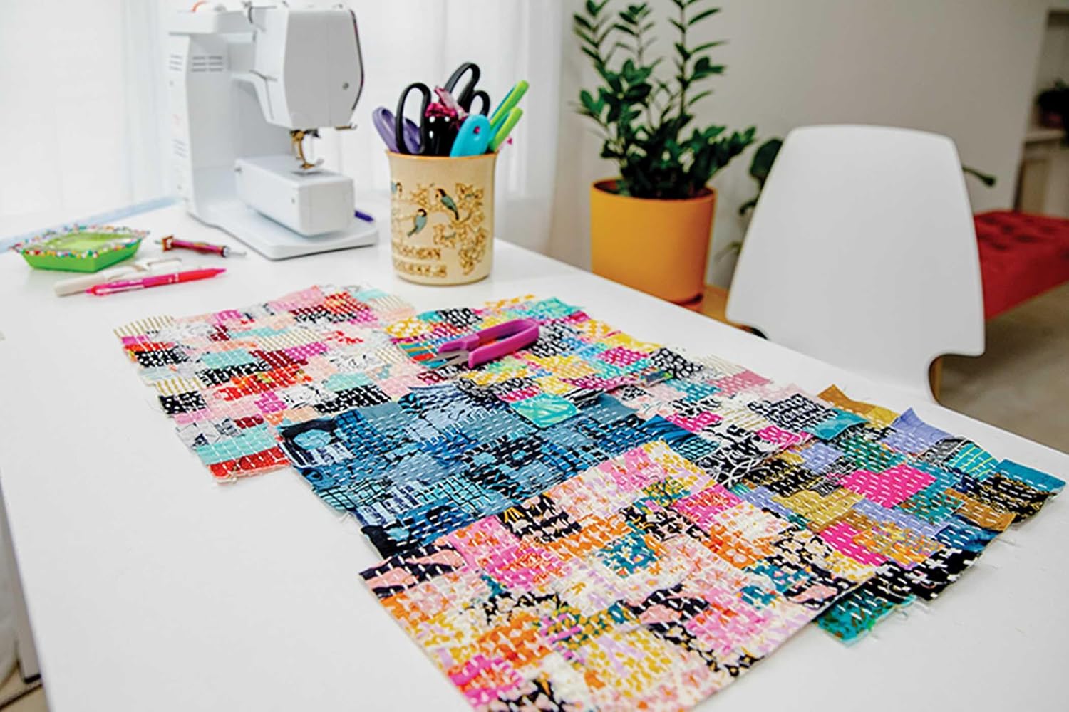 Patchwork Sashiko: Transform Your Scraps; 14 Slow-Stitched Projects
