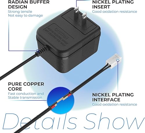 Miniatura 4 de ANTOBLE Sistema de riego Transformador de fuente de alimentación 24V 300mA Sistema de temporizadores de riego Pieza de repuesto de cable de