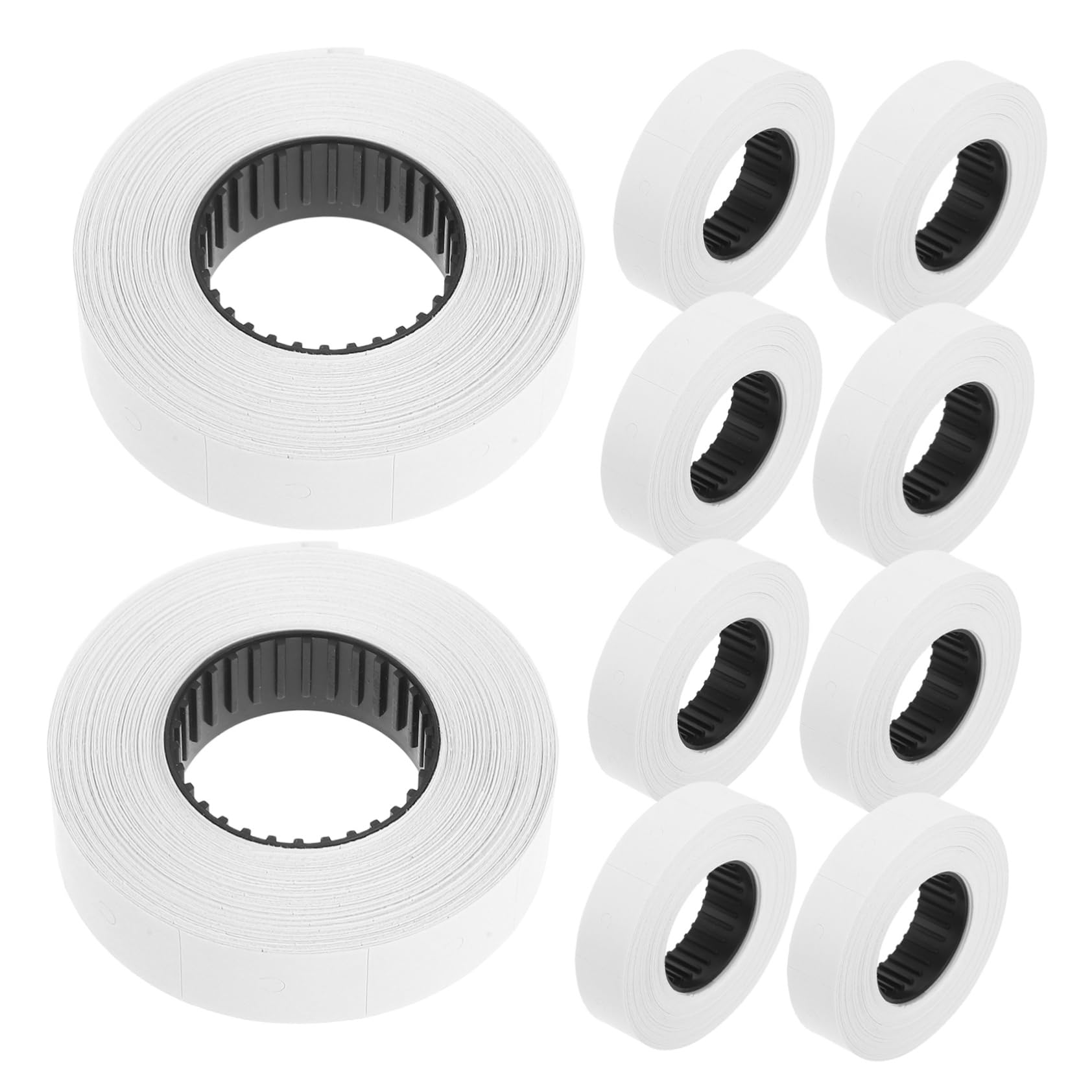 VILLCASE 10 Rolls of -6600 Compatible Tag Tag Labels Retail Store Labeller Parts Printing