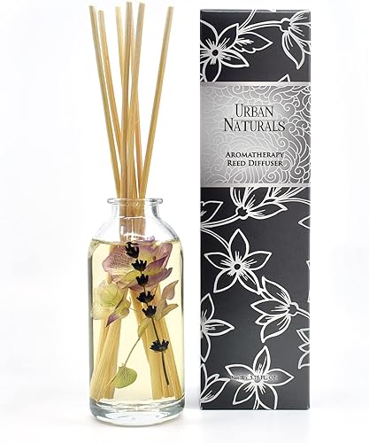 Vista 42 de Urban Naturals Lemongrass Verbena - Juego de difusor con varillas aromáticas Colección de aromaterapia (Refresh + Renew) Mind & Body Ambientador