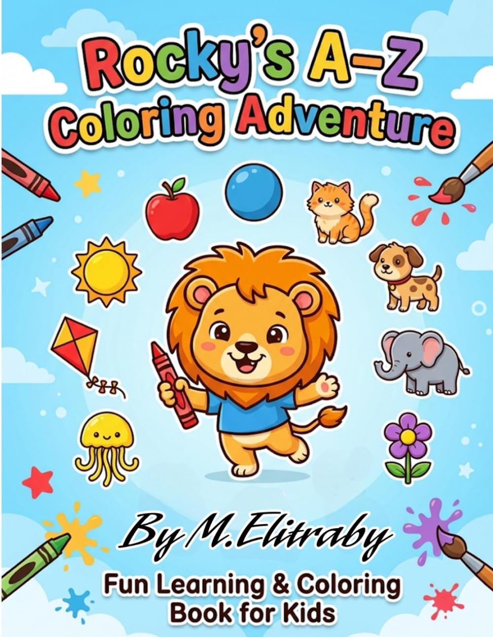 Rocky's A–Z Coloring Adventure