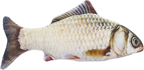 Juguete de peluche de pez de simulación de 7.8 pulgadas, almohada suave para decorar peces de hierba, almohada de felpa para decoración del hogar,