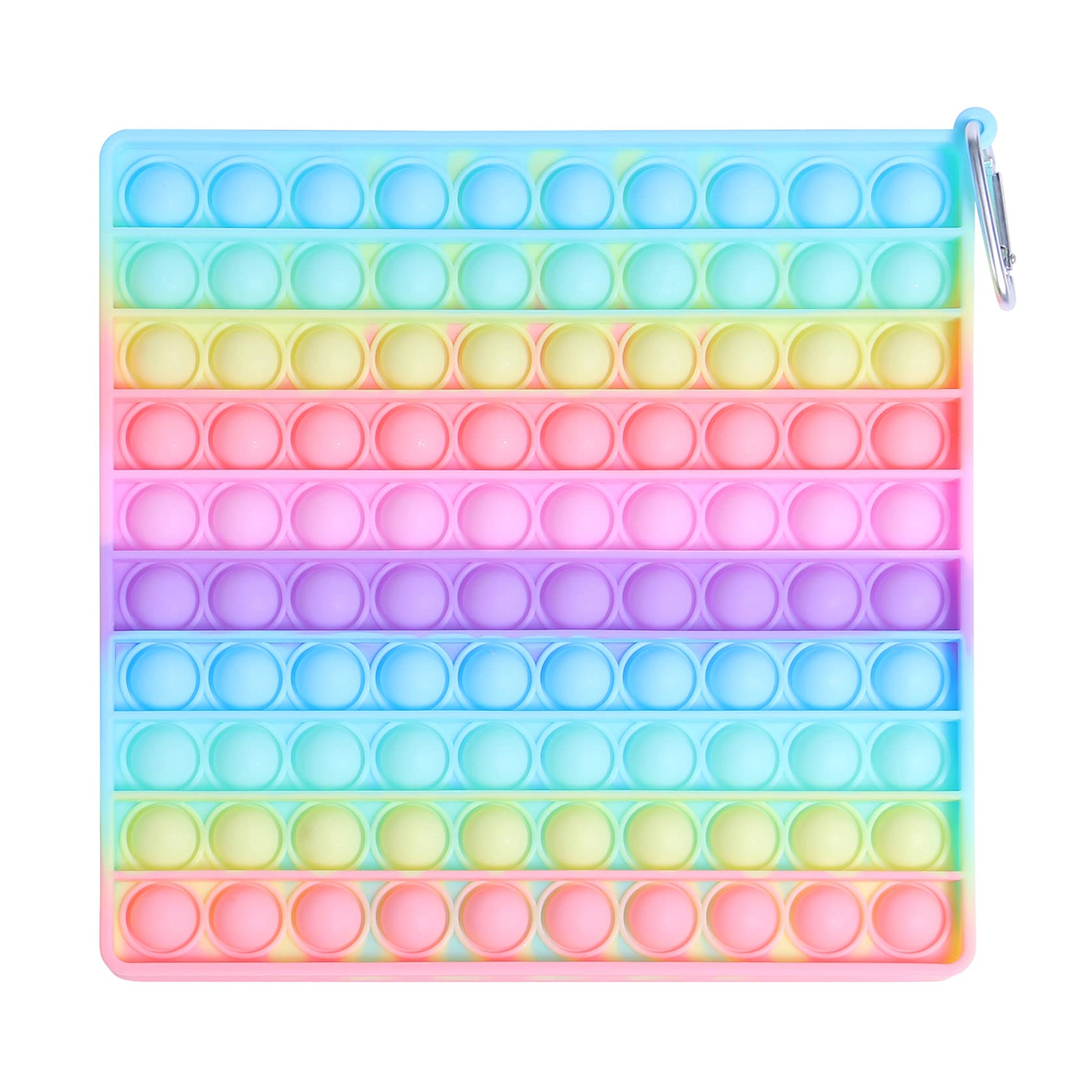 Vkasd Fidget Toy Pack Anti-Anxiety Tools, Pop Bubble Cheap Sensory Fidget Pack Stress Relief Toys with Panda Mesh Anxiety Pop Cartoon Animals Food for Kids Adult(1pc Fidget Toy)