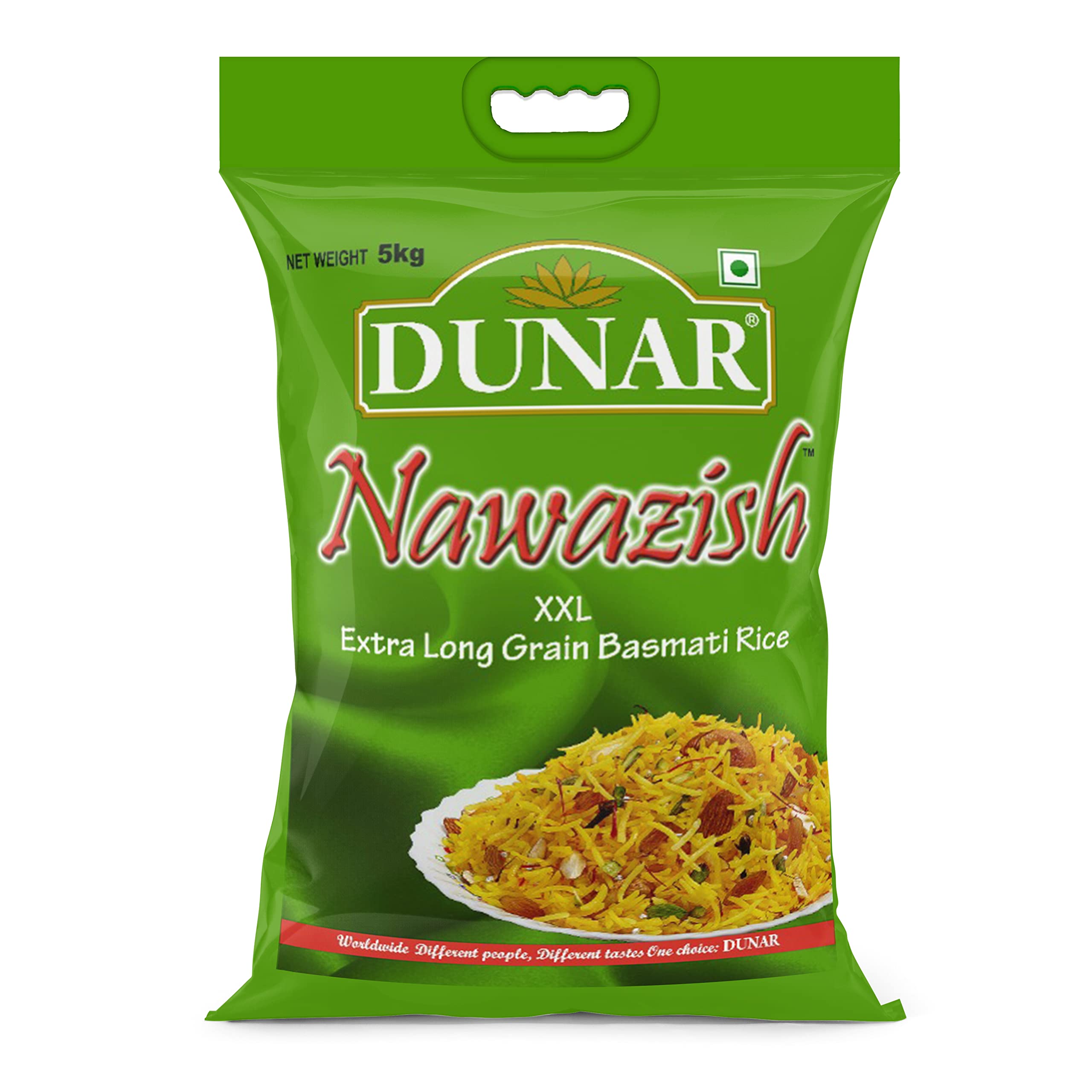 See full amazon price history chart for Dunar Basmati Rice Nawazish XXL Extra Long grain Basmati Rice, 5KG Dunar Basmati Rice Nawazish XXL Extra Long grain Basmati Rice, 5KG (B01HQ0UQ46) Amazon Price History, Amazon Price Tracker
