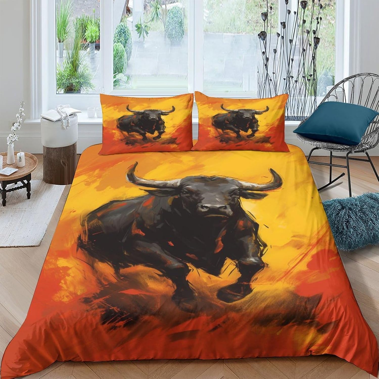 Parure de lit enfant motif chien et vache 3D pour transformer l'ambiance de la chambre