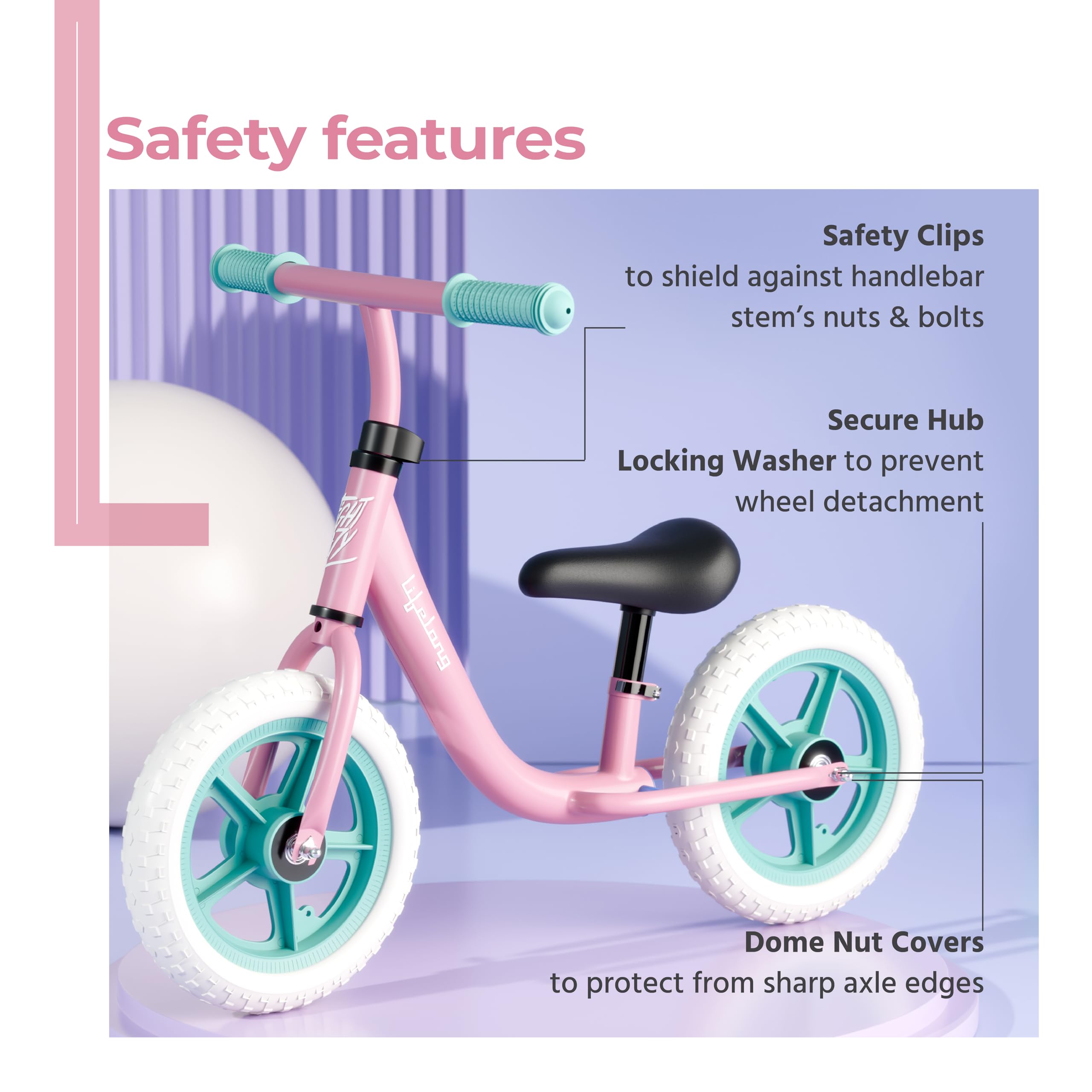 Lifelong Balance Bike for Toddlers - Pedal Free! -2