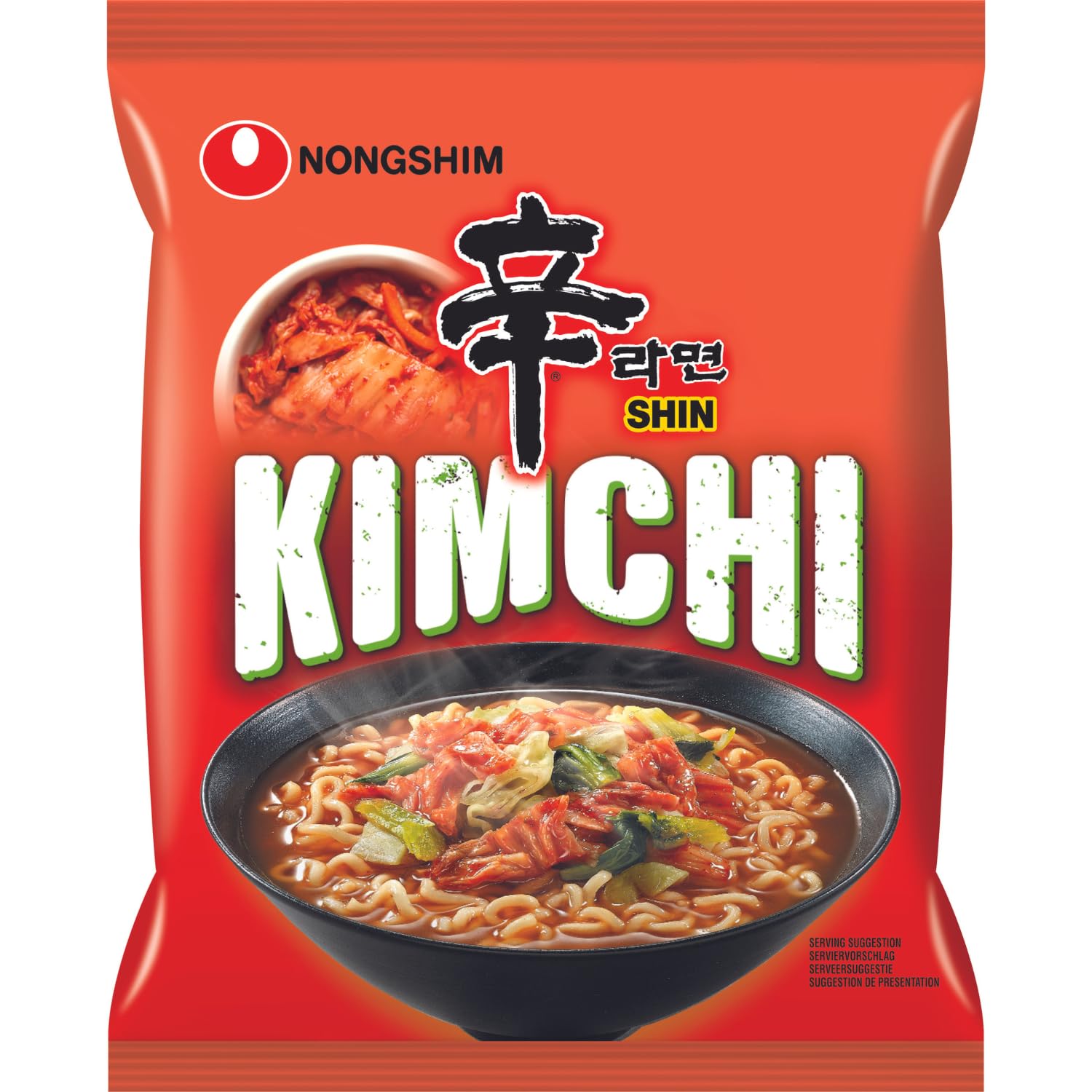Nongshim Kimchi Ramyun Noodles 20 Pack of 120 g