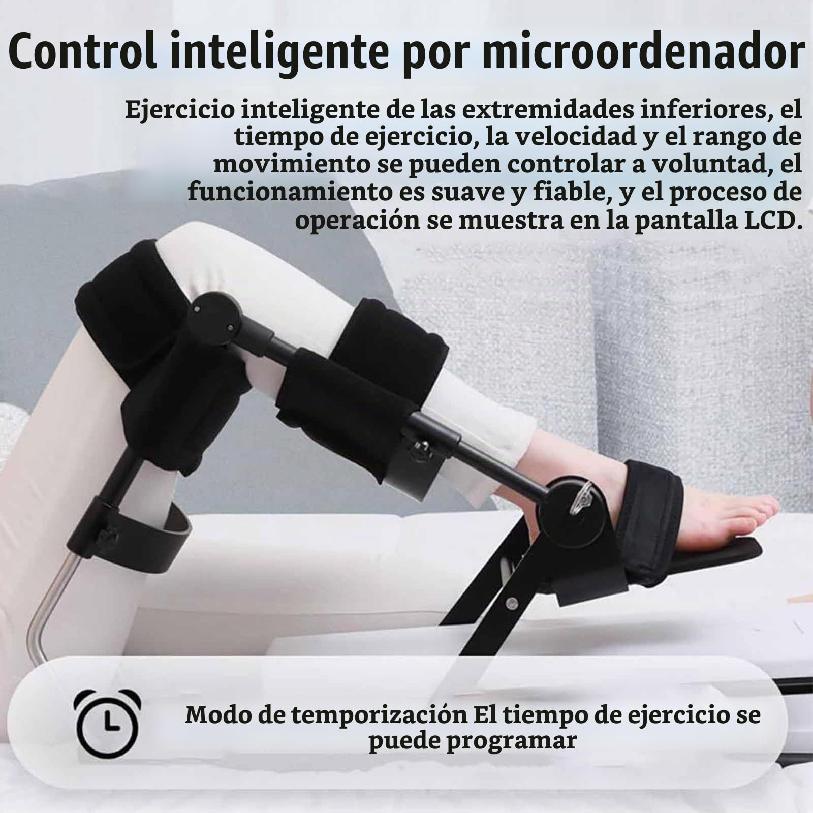 Entrenador Eléctrico De Rehabilitación De Rodilla Con Pantalla Ajustable De 0 A 120°, Dispositivo Rehabilitación De Articulaciones De Miembros Inferiores, Para Rigidez Articular,165CM