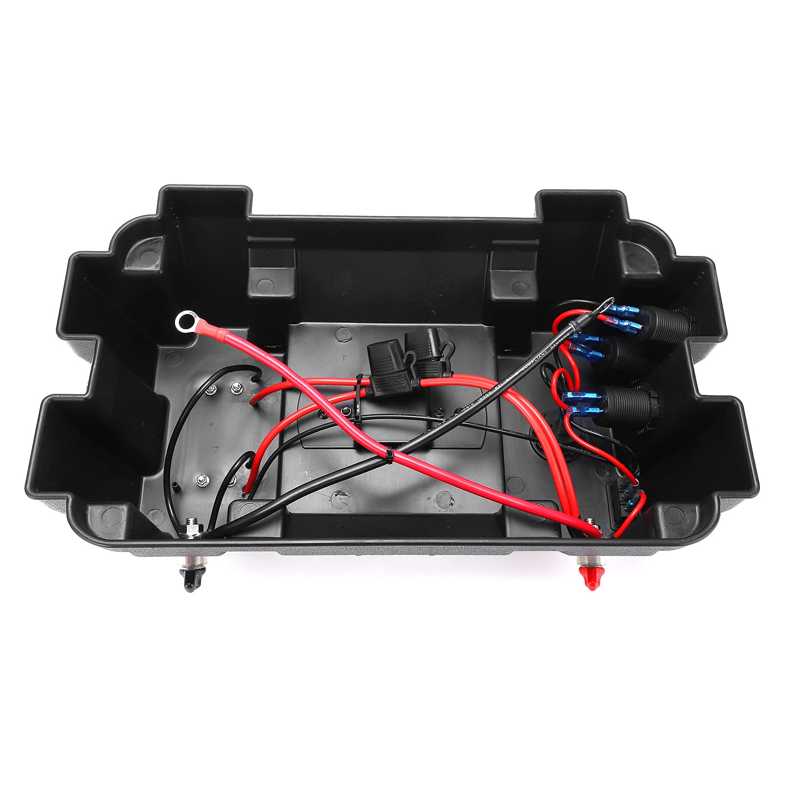 Wielofunkcyjna Elektrownia Akumulatorowa 12 V z Woltomierzem i Gniazdem Zapalniczki, Statek Jachtowy RV