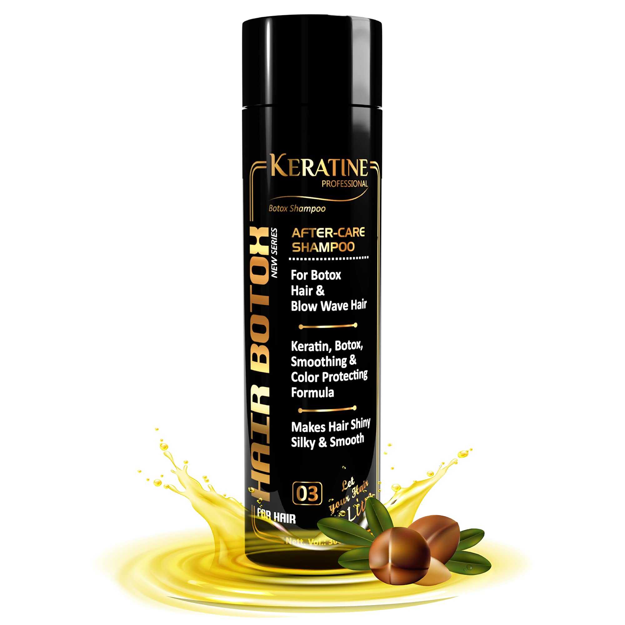 Buy KERATINE PROFESSIONAL® HAIR BOTOX AFTERCARE SHAMPOO Infused with 9 essential proteins