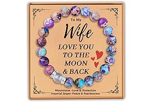 Imperial Jasper and Moonstone Bracelet: A Lunar Radiance for Your Beloved