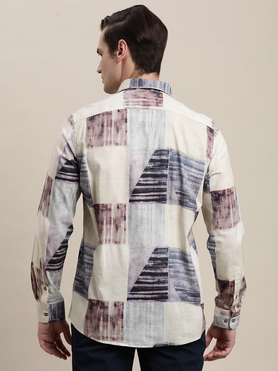 Turtle Camicia casual da uomo slim fit con stampa digitale in viscosa di cotone multicolore || Camicia estiva a maniche lunghe per feste hawaiane per vacanze al mare