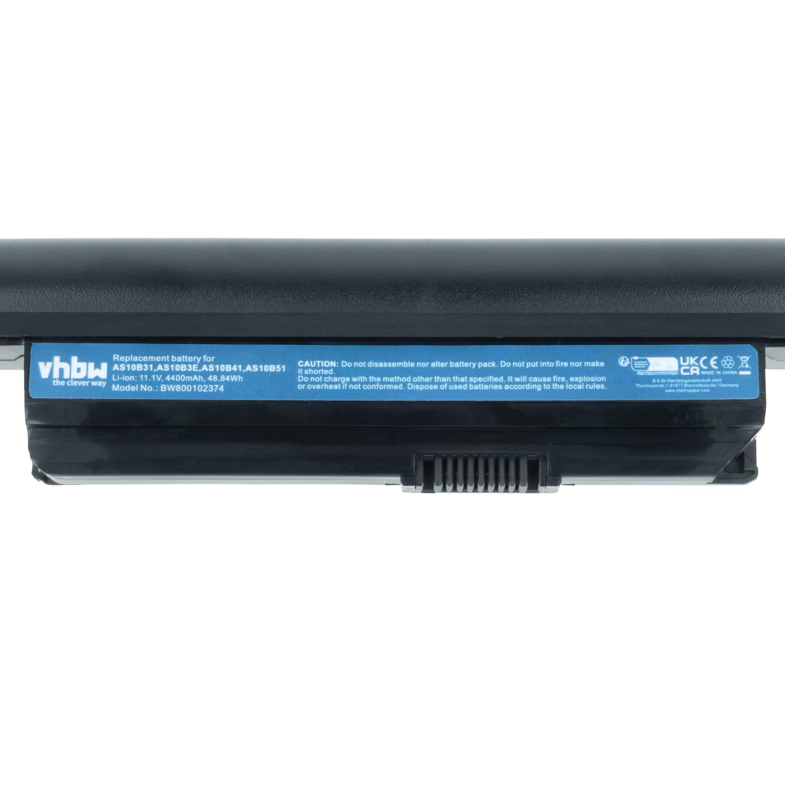 vhbw 1x batteria compatibile con Acer Aspire 1820TP, 1820PTZ