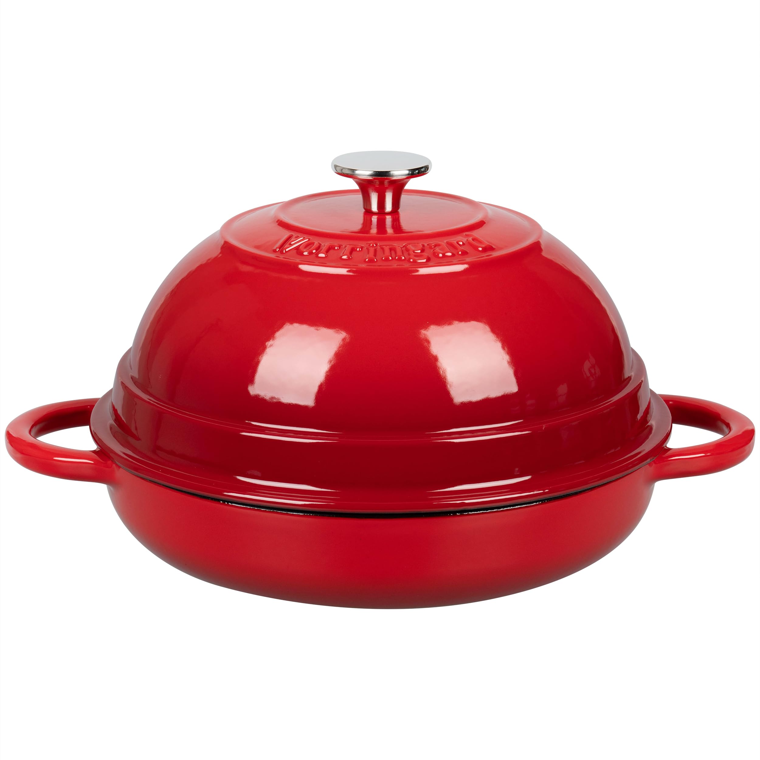 VORRINGARD 6 Quart Enameled Cast Iron Dutch Oven