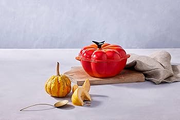 うに＠さま専用です^ - ^ル・クルーゼ　パンプキン鍋 て*う様 【新品未使用】ルクルーゼ・パンプキン鍋・24㌢Le