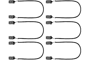 Kipsta Hat Keeper Clip Adjustable 6 Pack with Quick Release - Black, Large