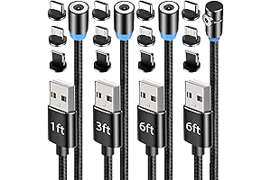 Terasako Magnetic Charging Cable 4-Pack Now On Amazon