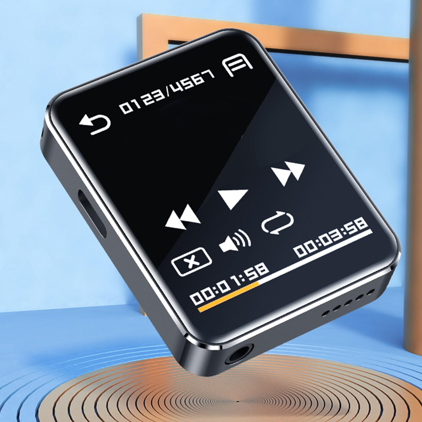 Amazon.co.jp: Asixxsix ボイスレコーダー、ワンキー操作でAI音声起動