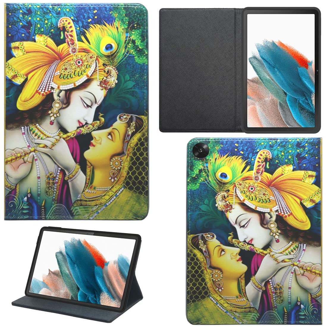 Zaoma Printed Flip Flap Case Cover Compatible for Samsung Galaxy Tab A8 10.5 Inch 2022 (SM-X200/SM-X205/SM-X207) Tablet - Multi Color Designer (SAMA8_DESRK) (B0C43M7L33) Amazon Price History, Amazon Price Tracker