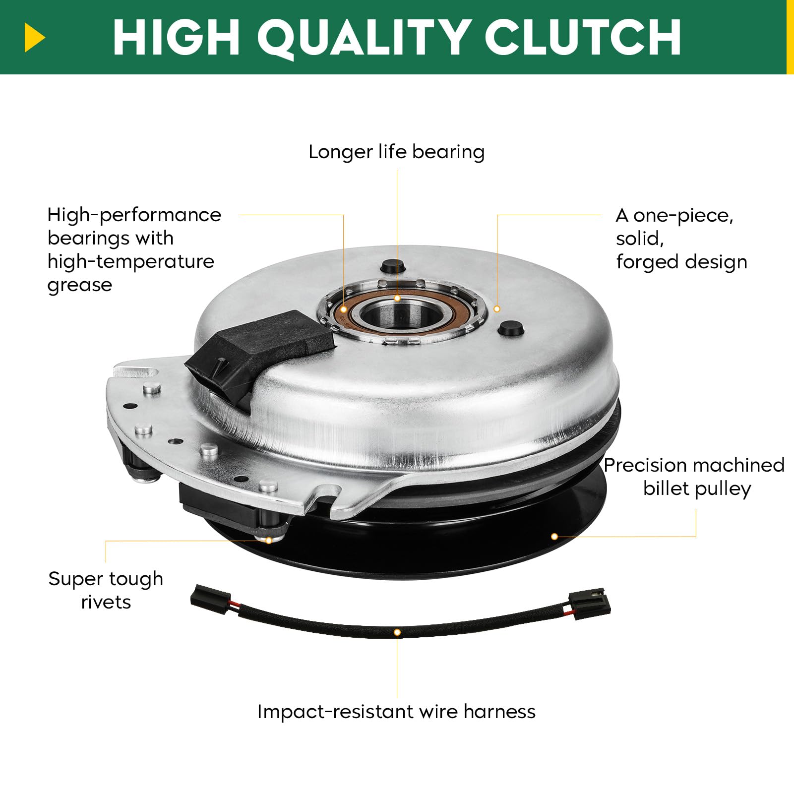 AEagle Embrague eléctrico PTO para Husqvarna 539105406