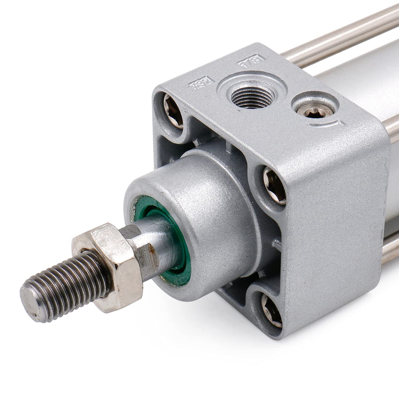 Heschen Vérin pneumatique Standard, SC 32-50, PT1/8'' Port, Alésage 32mm, Course 50mm, Double Effet