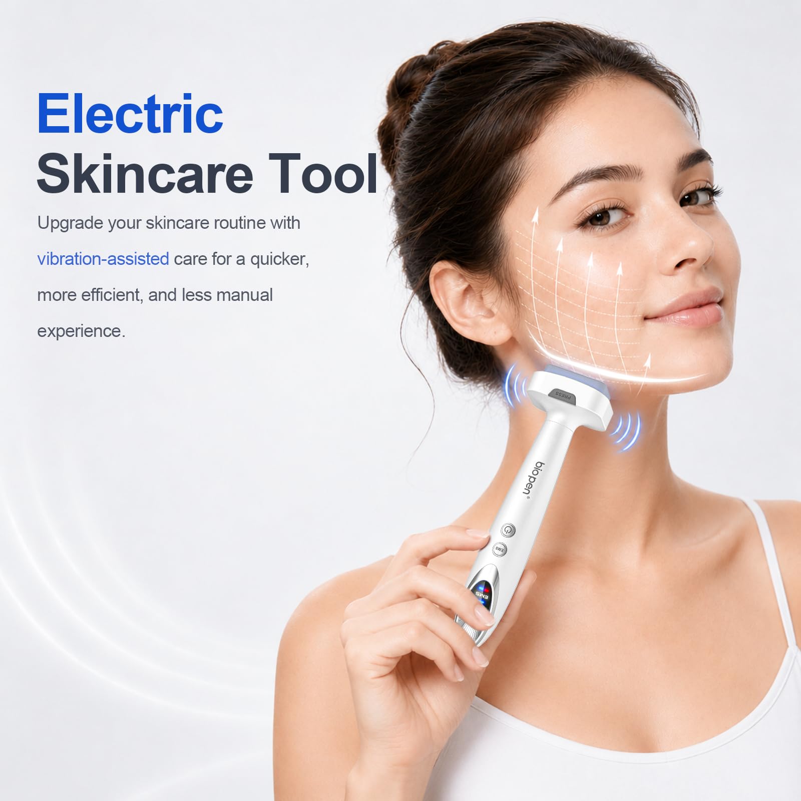 Microneedles Derma Stamp 0.25 mm for Skin Face,Microneedling Stamp Tool with Red Light,Vibration, USB-C Rechargeable,2 Replacement Heads, Micro Needling Stamp Kit for Women and Men