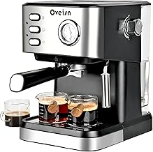 Espresso Machine Home Espresso Coffee Machine Compact Espresso Coffee Fast Heating for Cappuccino/Latte Coffee Machine for Home, Office