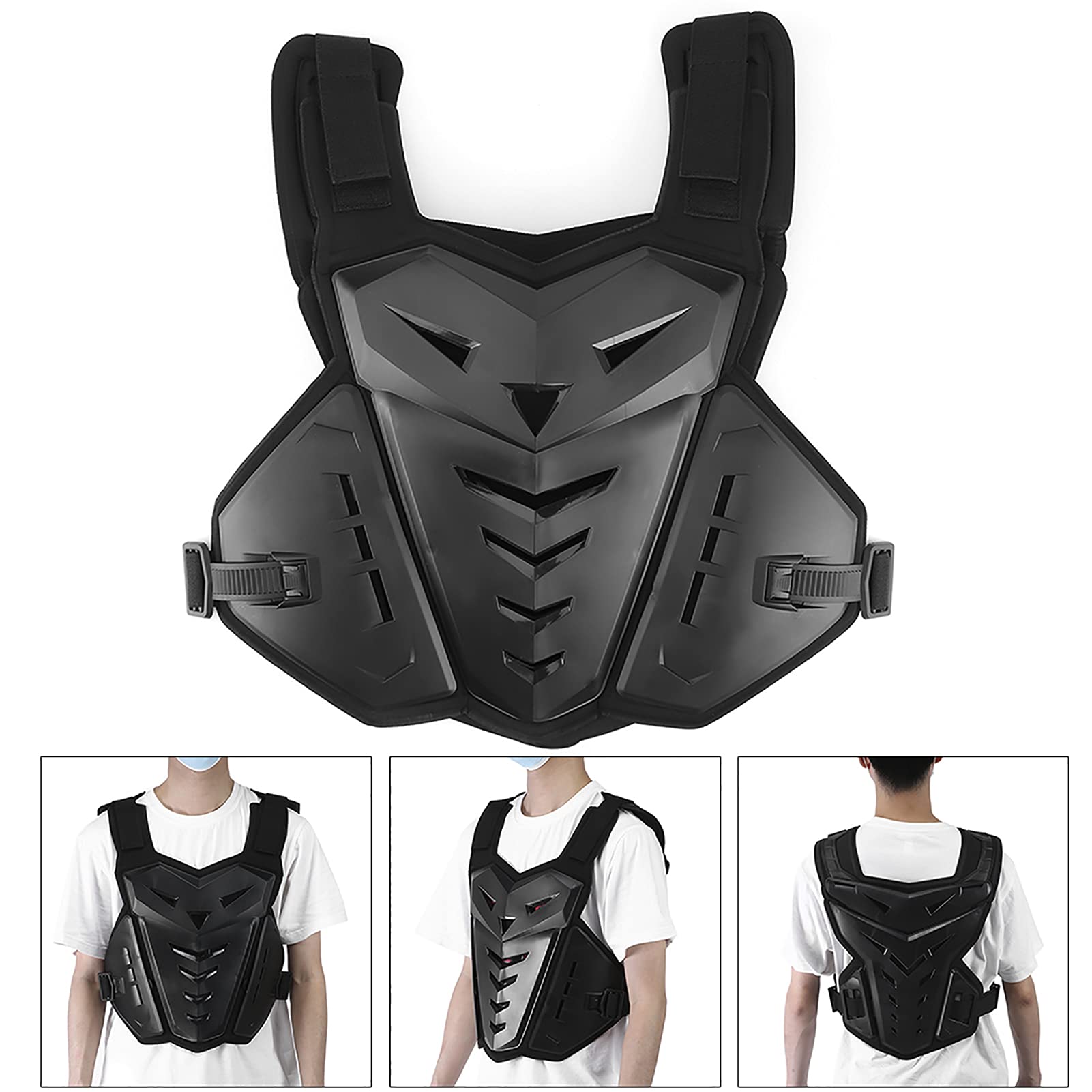 Motorrad-Körperschutzweste, Dirt-Bike-Ausrüstung, Brustschutz, Motocross-Ausrüstung, Motorrad-Brust-Rückenschutz für Herren, Mountainbike-Schutzausrüstung, MTB, Rennen, Off-Road
